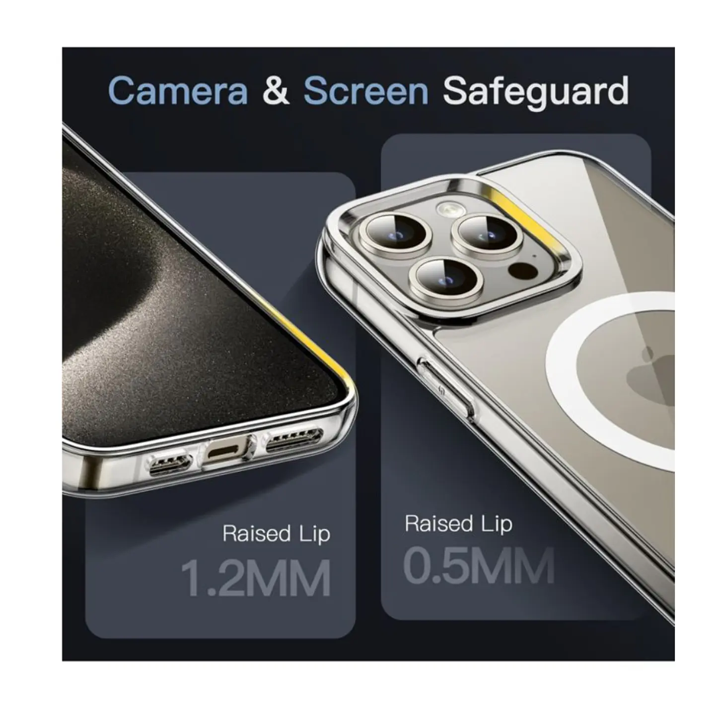 Carcasa Magnética Magsafe Para iPhone 15 Pro Max 5