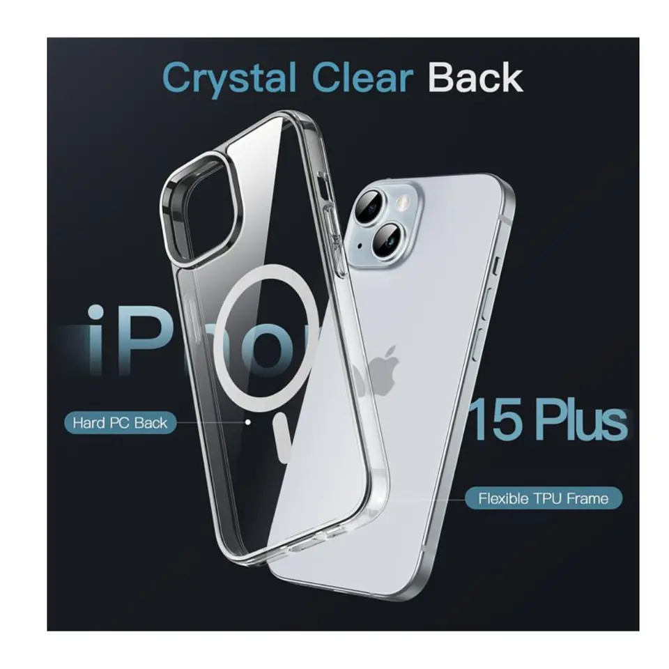 Carcasa Magnética Magsafe Para iPhone 15 Plus 3
