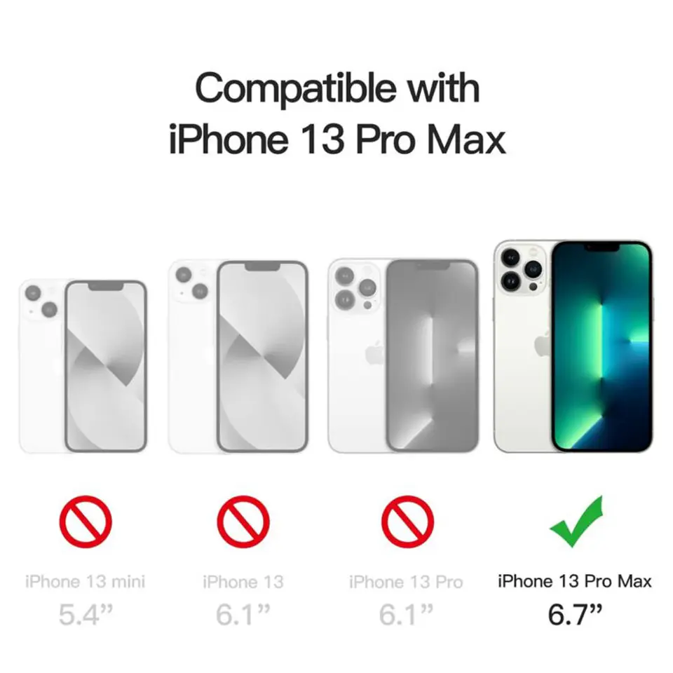 Carcasa Magnética Magsafe Para iPhone 13 Pro Max 2