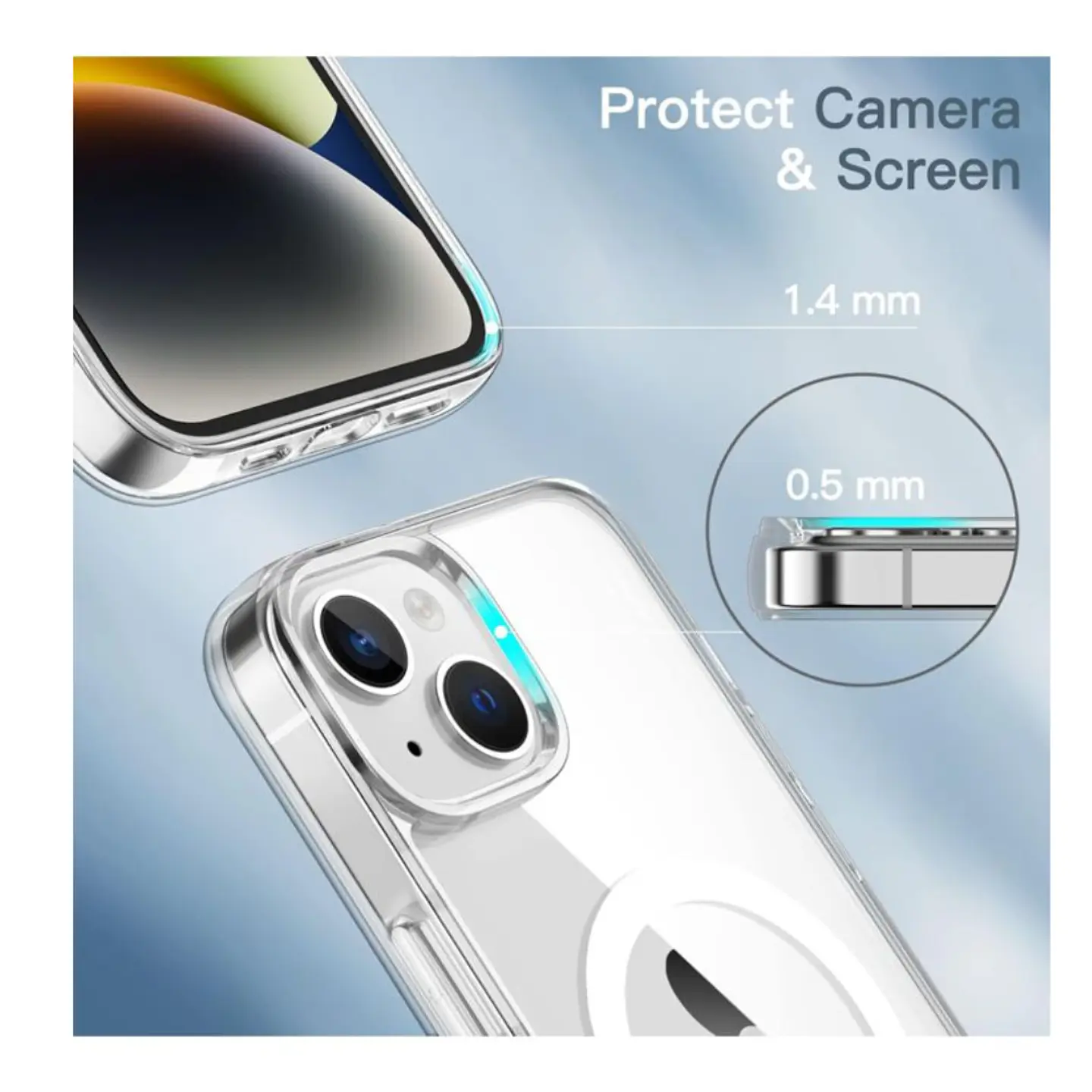  Carcasa Magnética Magsafe Para iPhone 14 Plus 3