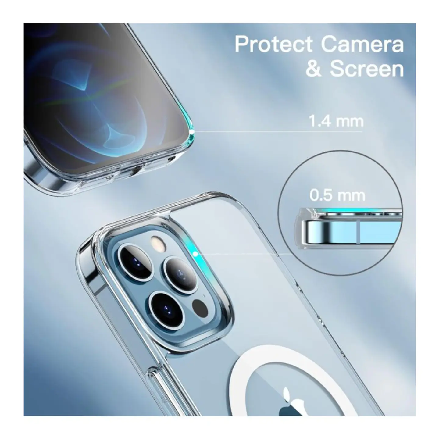 Carcasa Magnética Magsafe Para iPhone 12 Pro Max 6