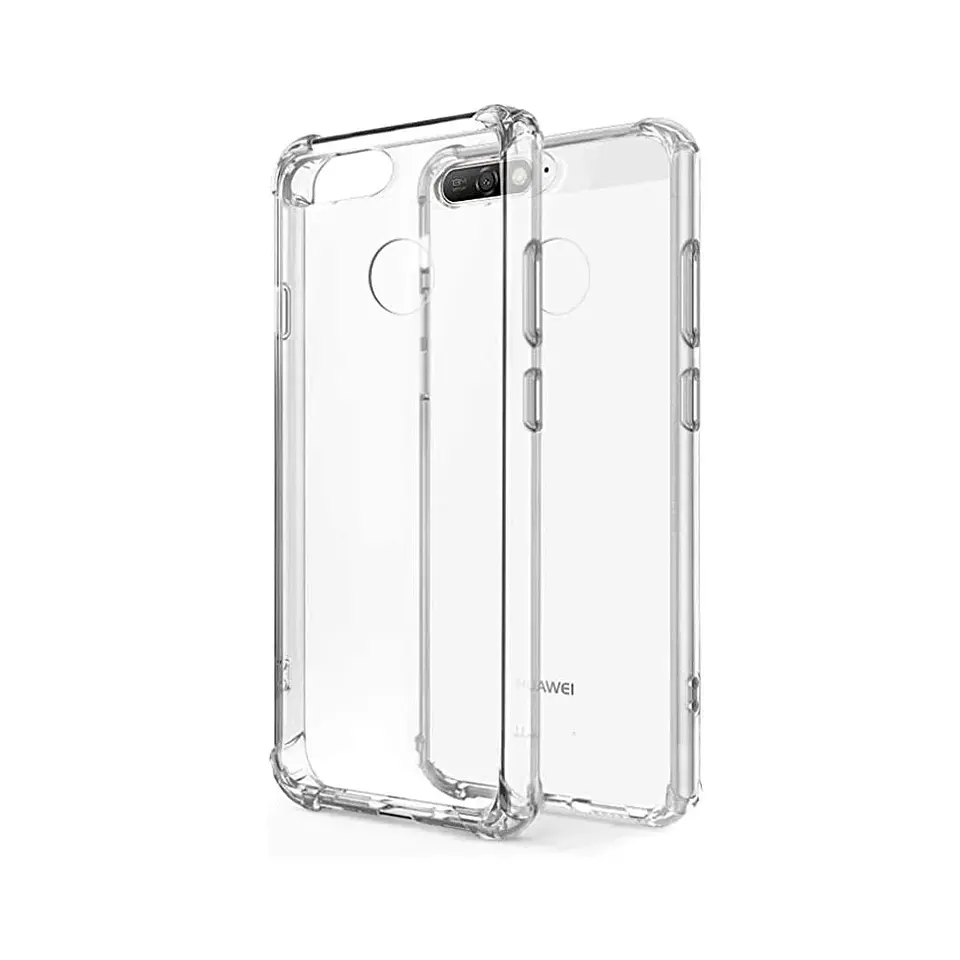 Carcasa transparente para Huawei Y6 2018  1