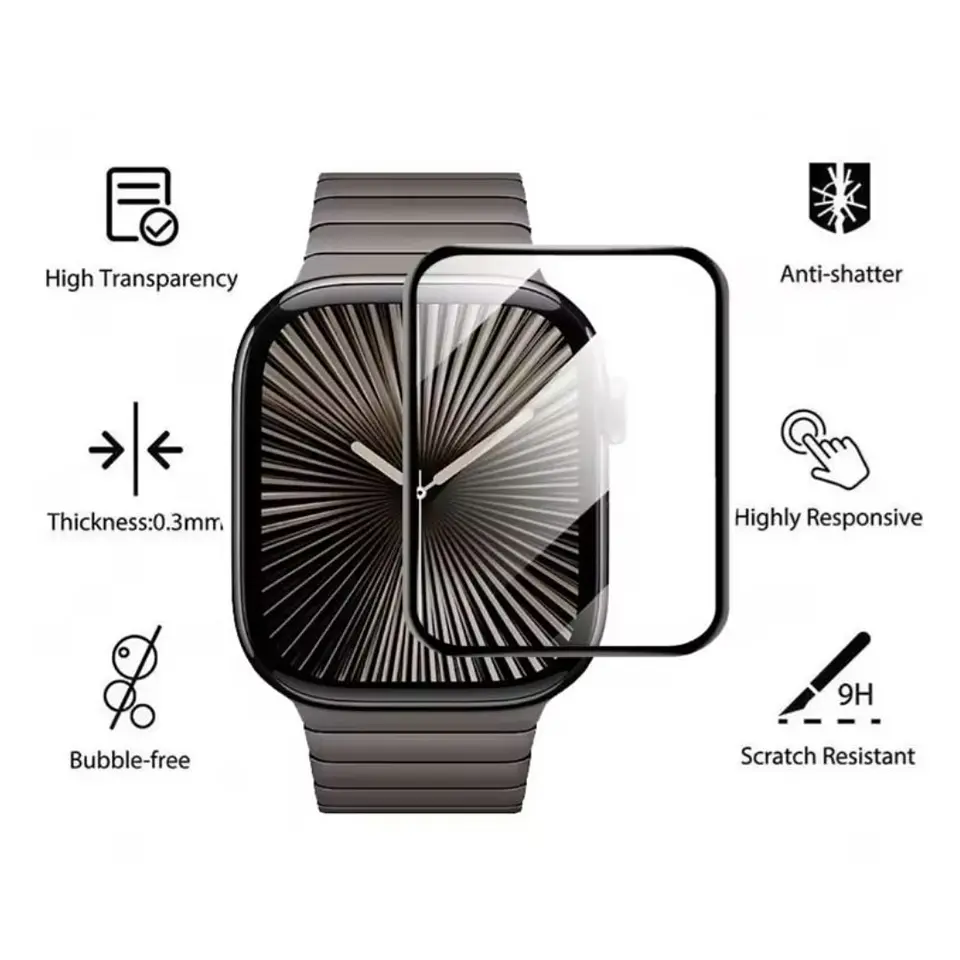 Lámina Protectora Para Apple Watch Todas Las Medidas 2