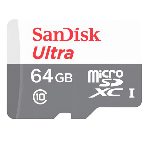 Tarjeta Memoria 64gb Sandisk Micro Sd Clase 10 + Adaptador