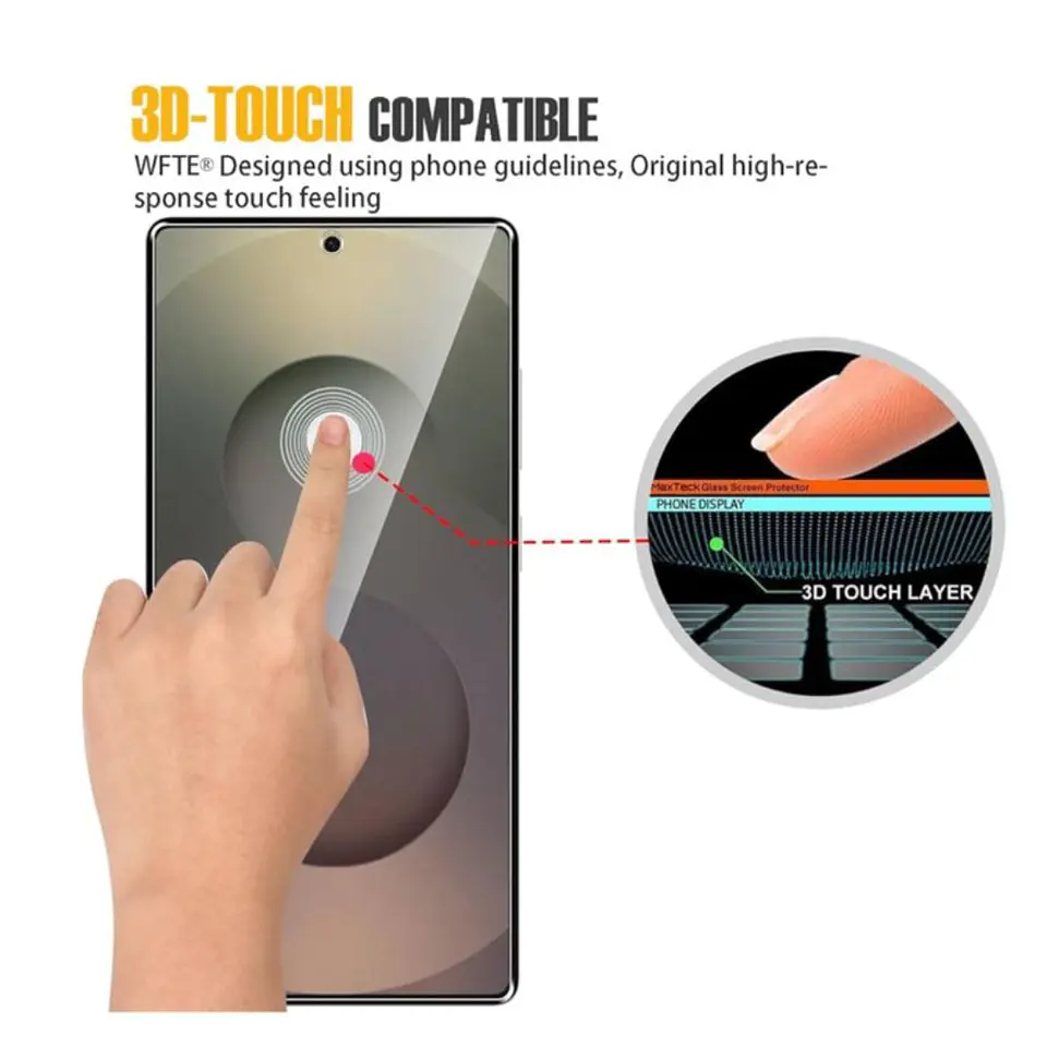  Lámina de Vidrio completa Para Samsung Galaxy S25 Plus 4
