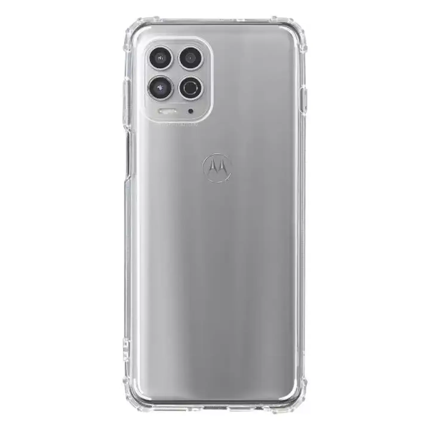 Carcasa Transparente Para Motorola G100 1