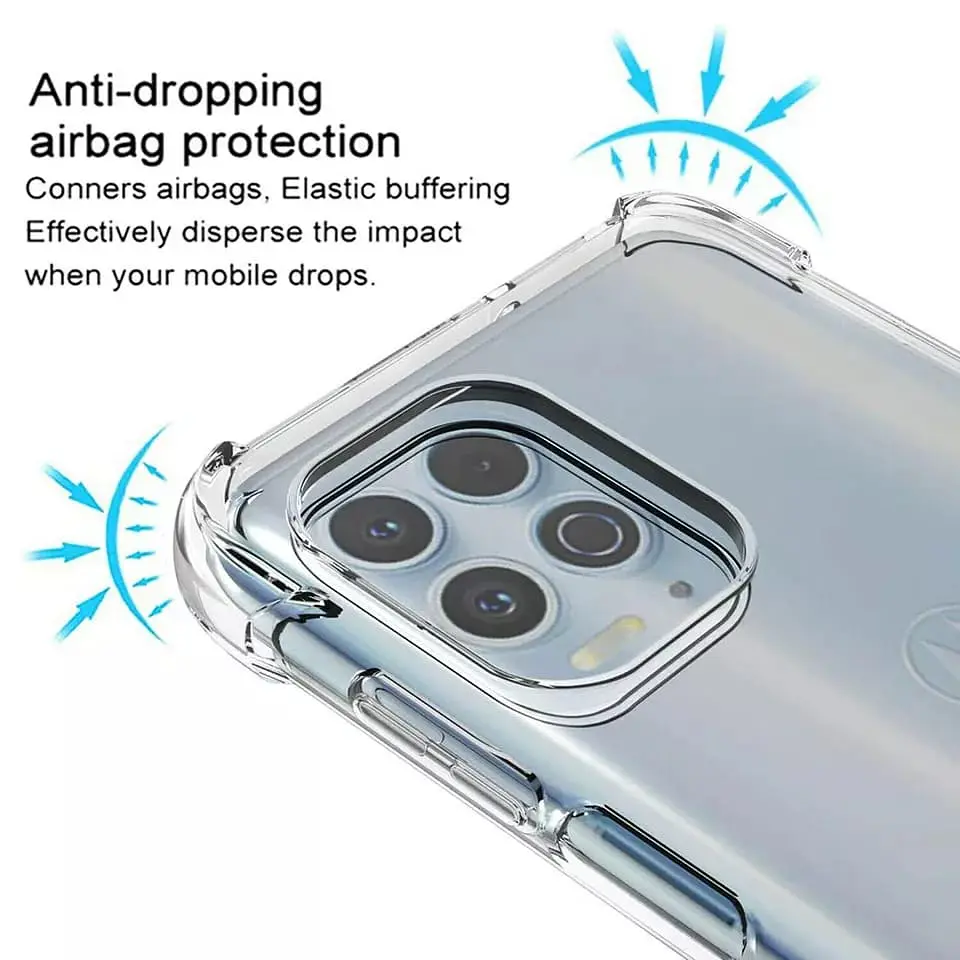Carcasa Transparente Para Motorola G100 2