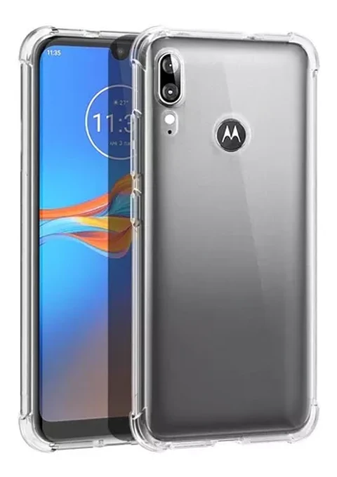 Carcasa Transparente Para Motorola E6 Plus