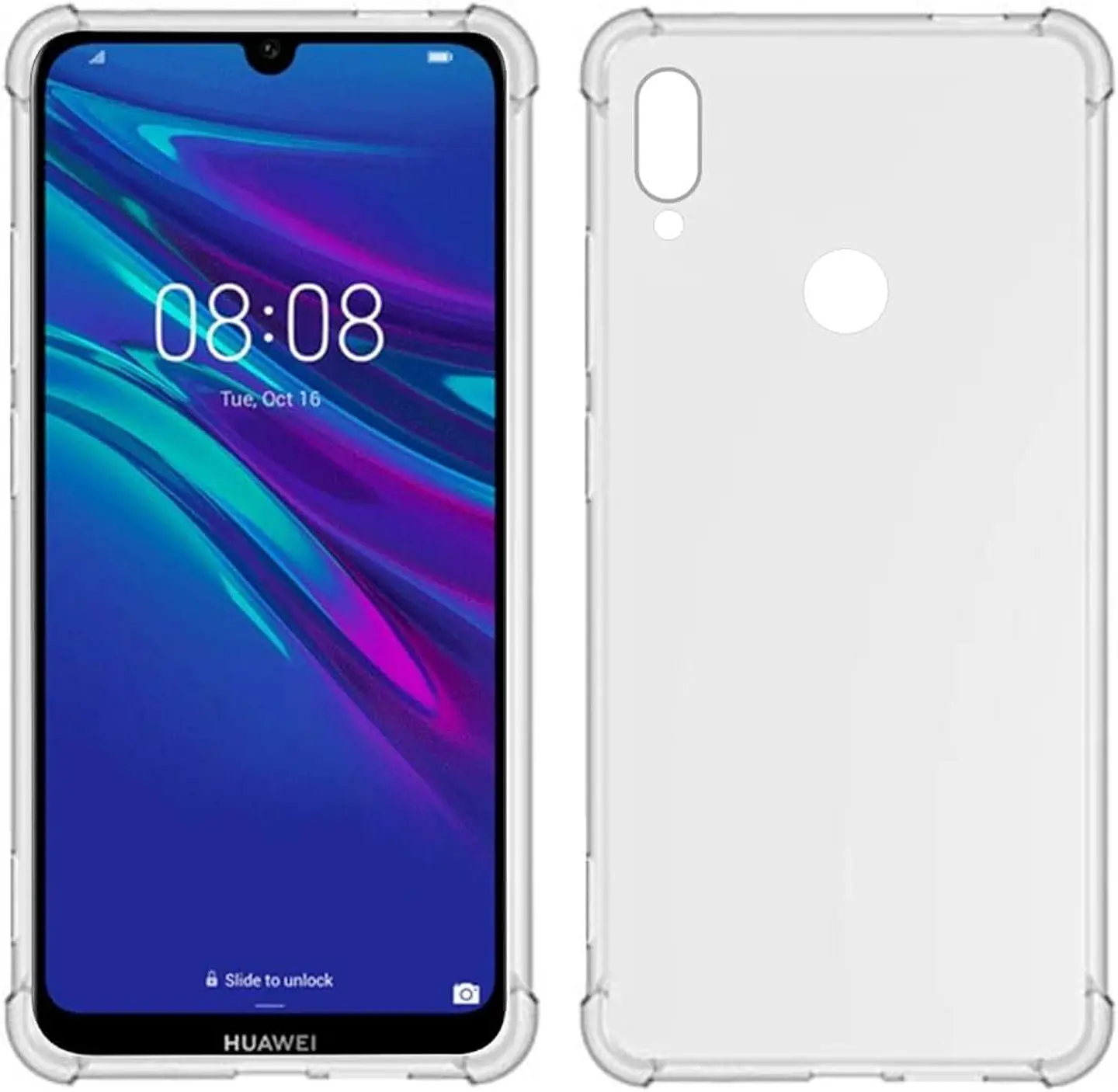 Carcasa Transparente Para Huawei Y6S 1