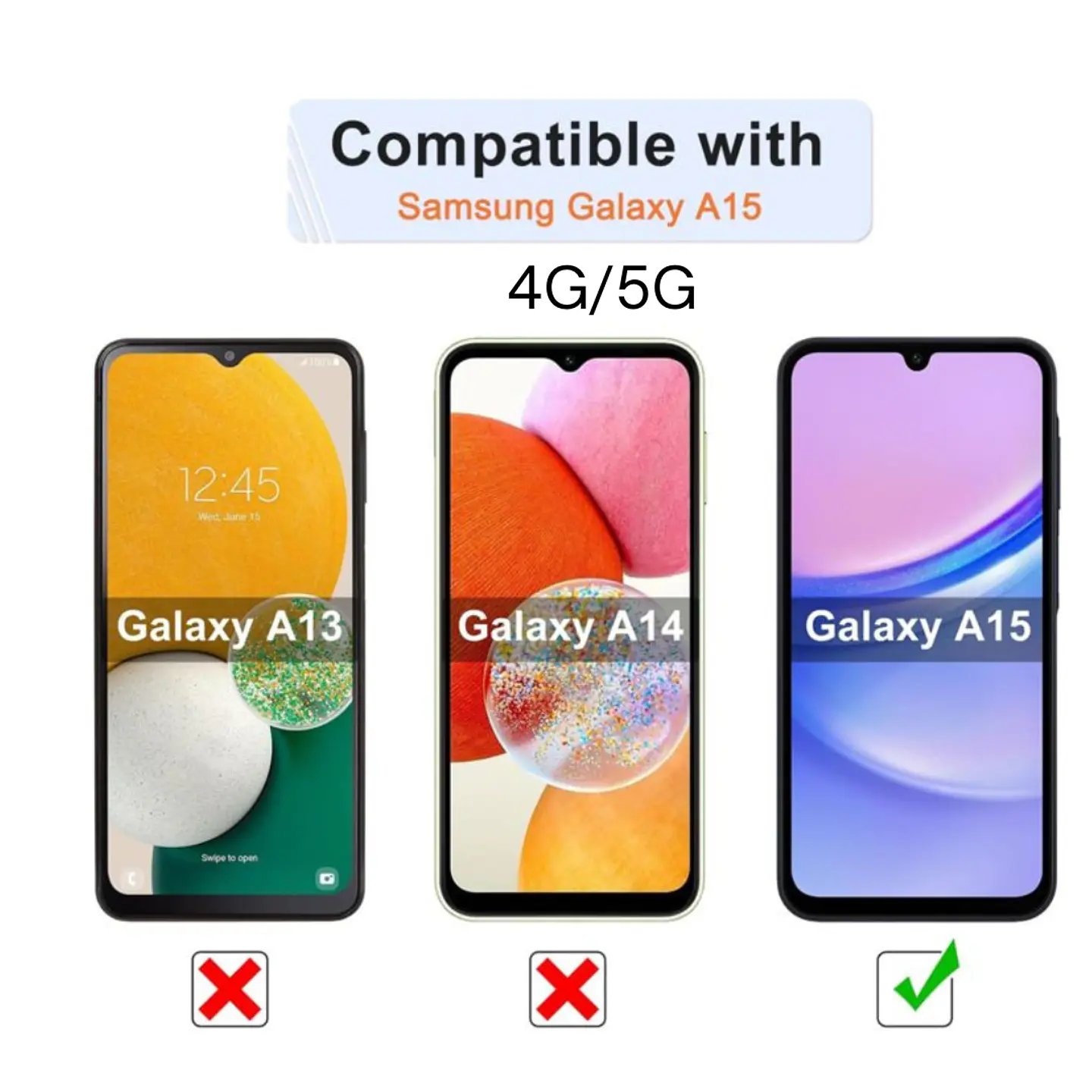 Carcasa Silicona Color Para Samsung Galaxy A15 2