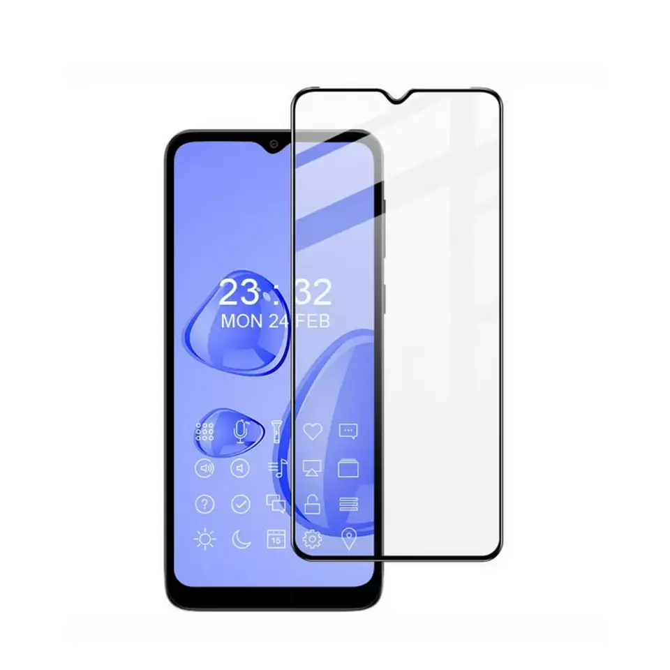 Lámina de Vidrio Completa Para Motorola E13 1