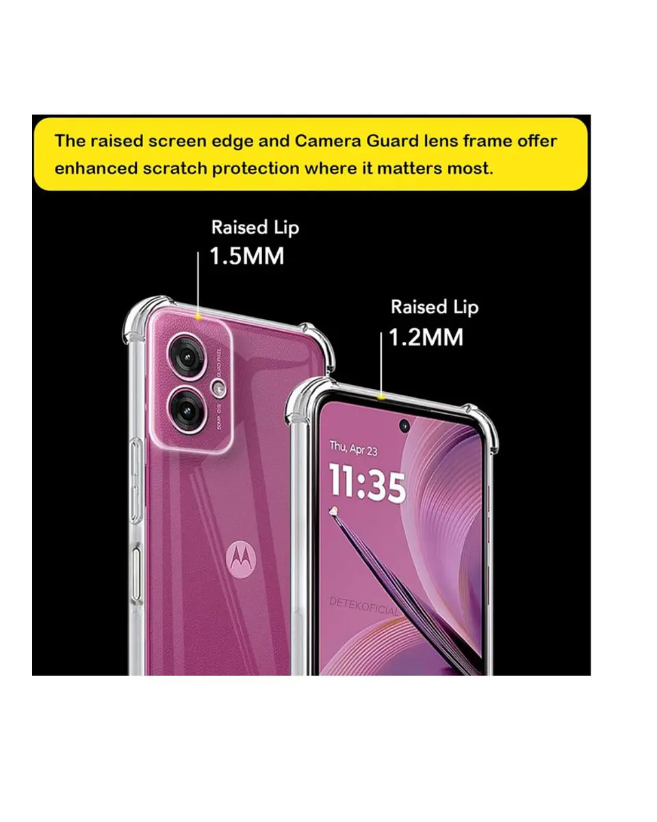Carcasa Transparente Para Motorola G55 4