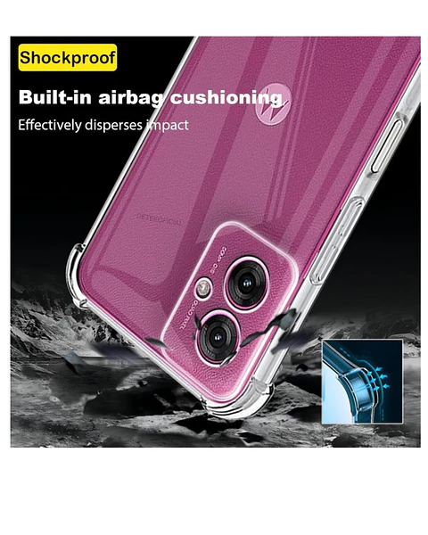 Carcasa Transparente Para Motorola G55