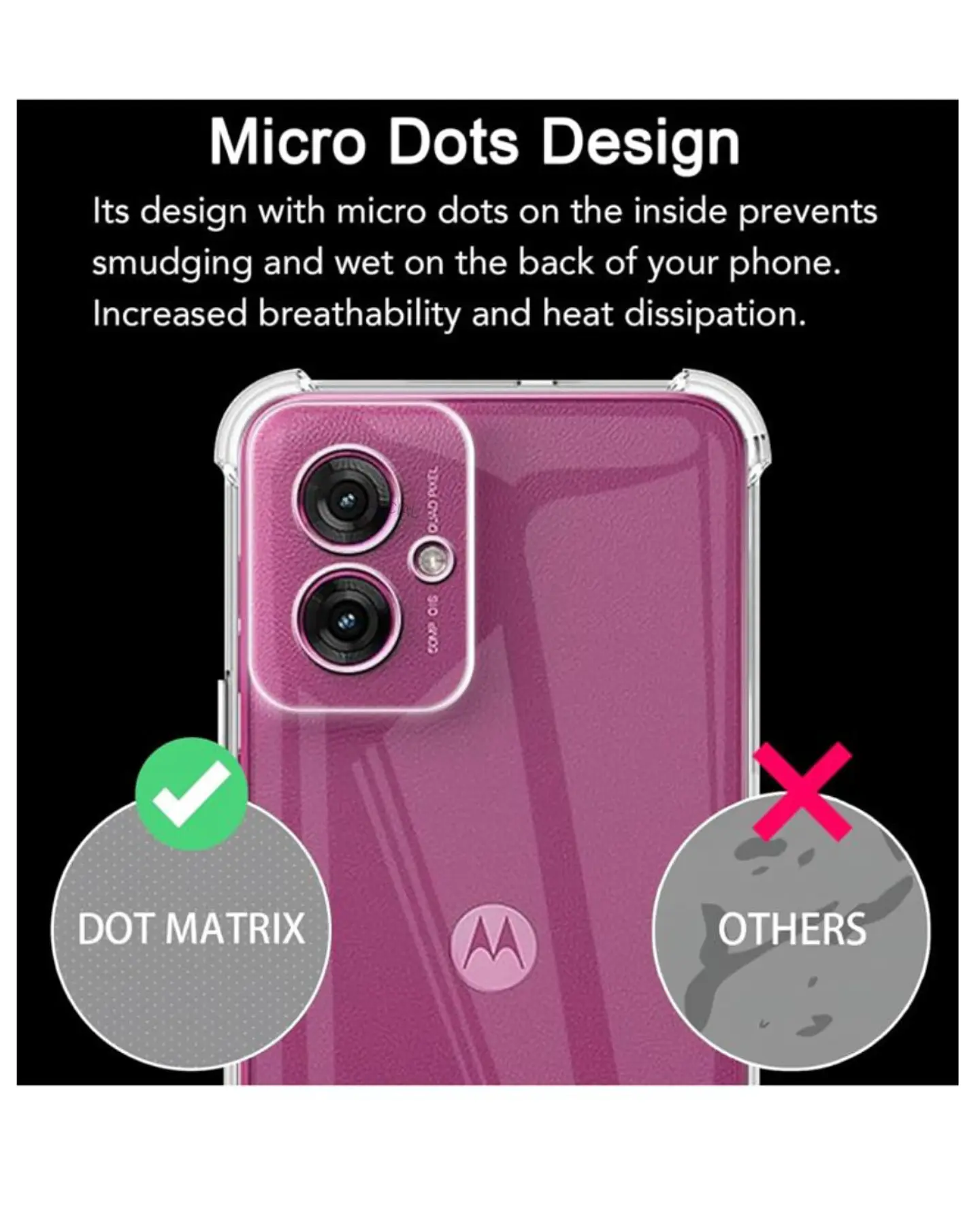 Carcasa Transparente Para Motorola G55 5