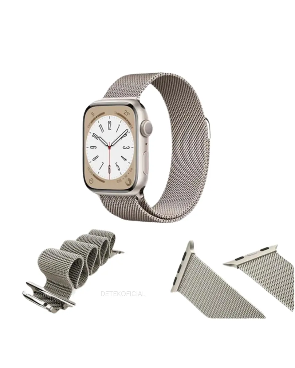 Correa Magnética Para Apple Watch 42mm 44mm 45mm 49mm Serie 10 46mm Serie 11 46mm  4