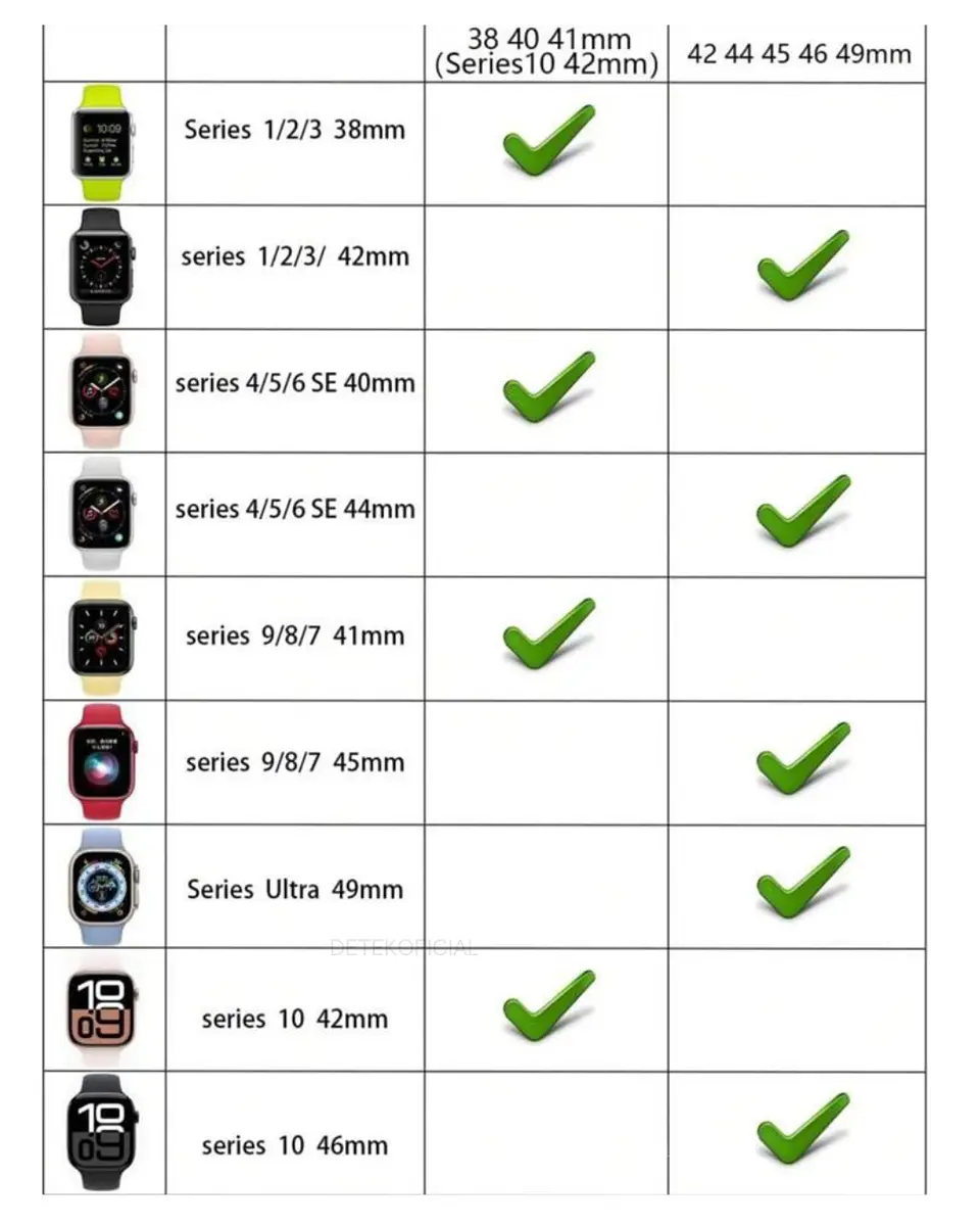 Correa Magnética Para Apple Watch 38mm 40mm 41mm Serie 10 42mm Serie 11 42mm 2