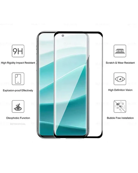 Lámina De Vidrio Completa Para Redmi Note 14 Pro Plus