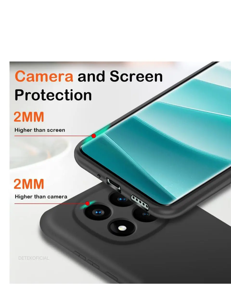 Carcasa Silicona Color Para Xiaomi Note 14 Pro+ Plus 6