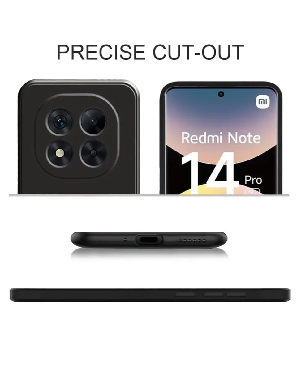 Carcasa Silicona Color Para Xiaomi Note 14 Pro 5g 4
