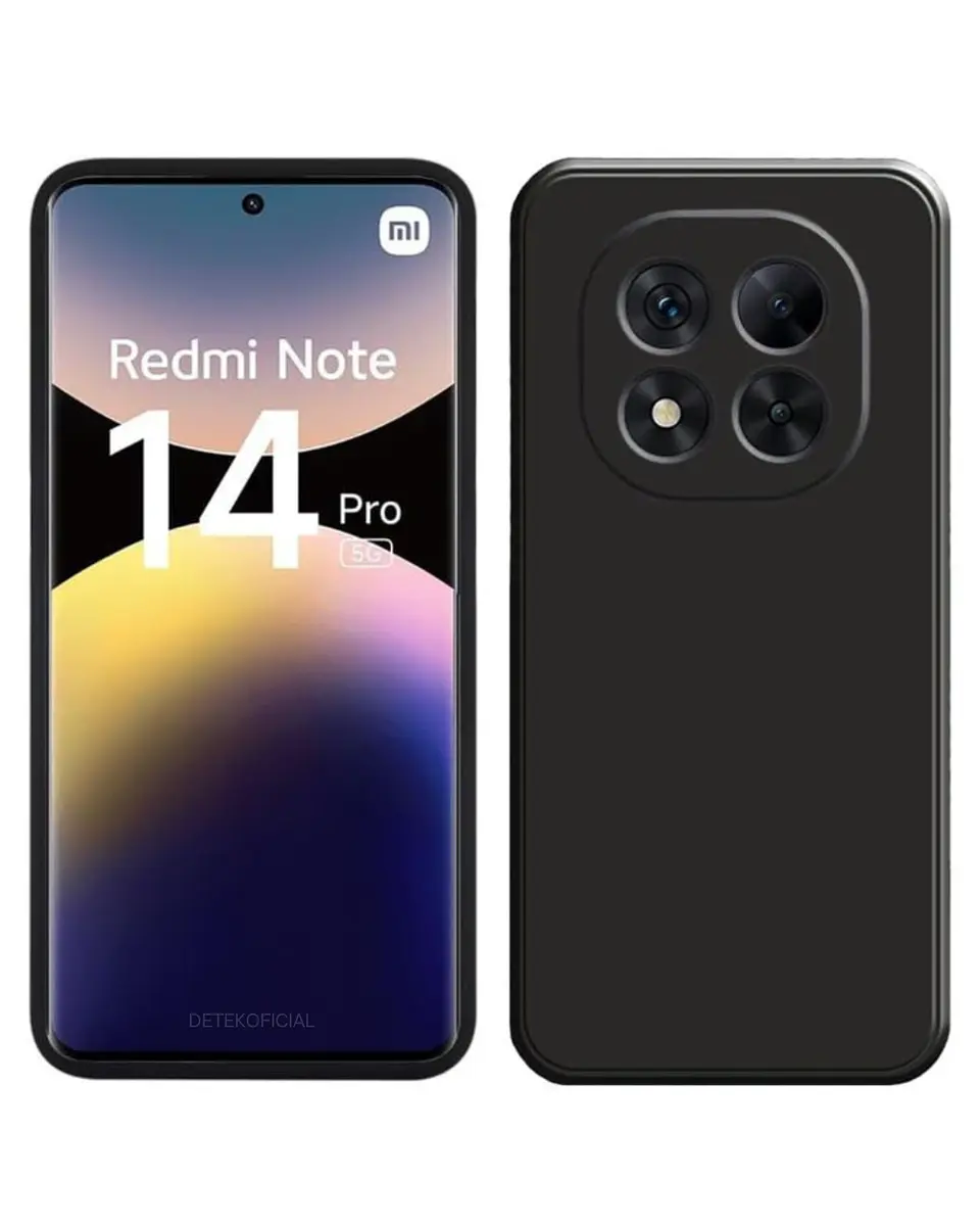 Carcasa Silicona Color Para Xiaomi Note 14 Pro 5g 6
