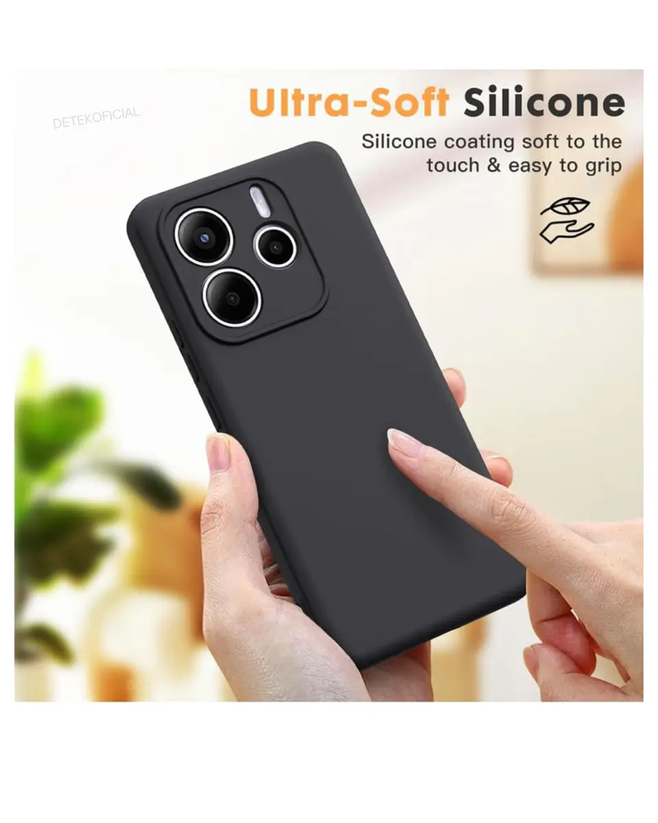 Carcasa Silicona Color Para Xiaomi Note 14 4g 3