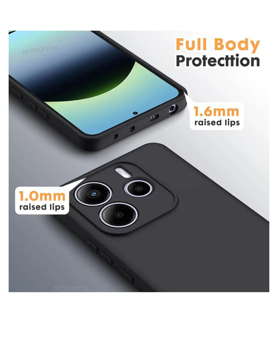 Carcasa Silicona Color Para Xiaomi Note 14 4g 4