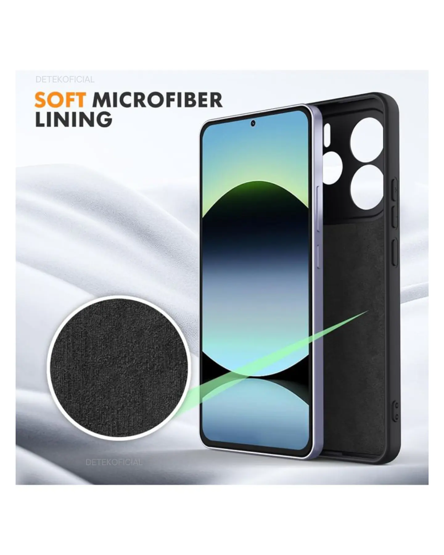 Carcasa Silicona Color Para Xiaomi Note 14 4g 5