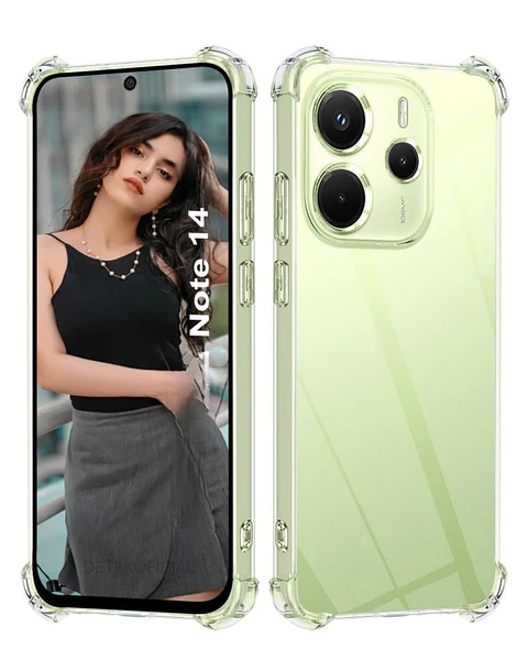 Carcasa Transparente Para Redmi Note 14 4G 
