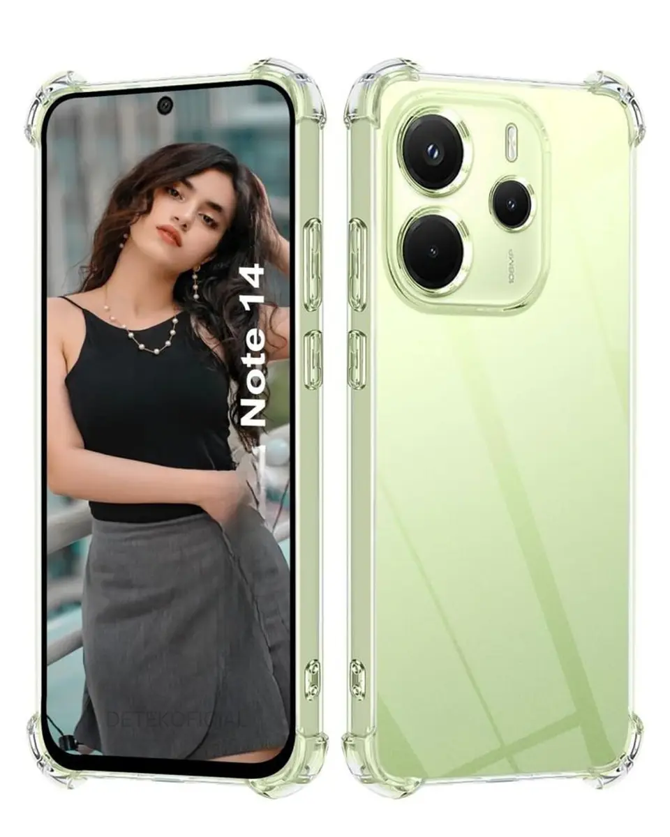 Carcasa Transparente Para Redmi Note 14 4G  1