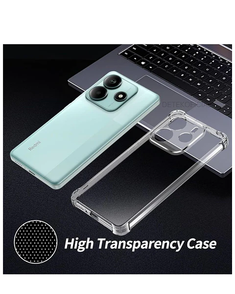 Carcasa Transparente Para Redmi Note 14 4G 