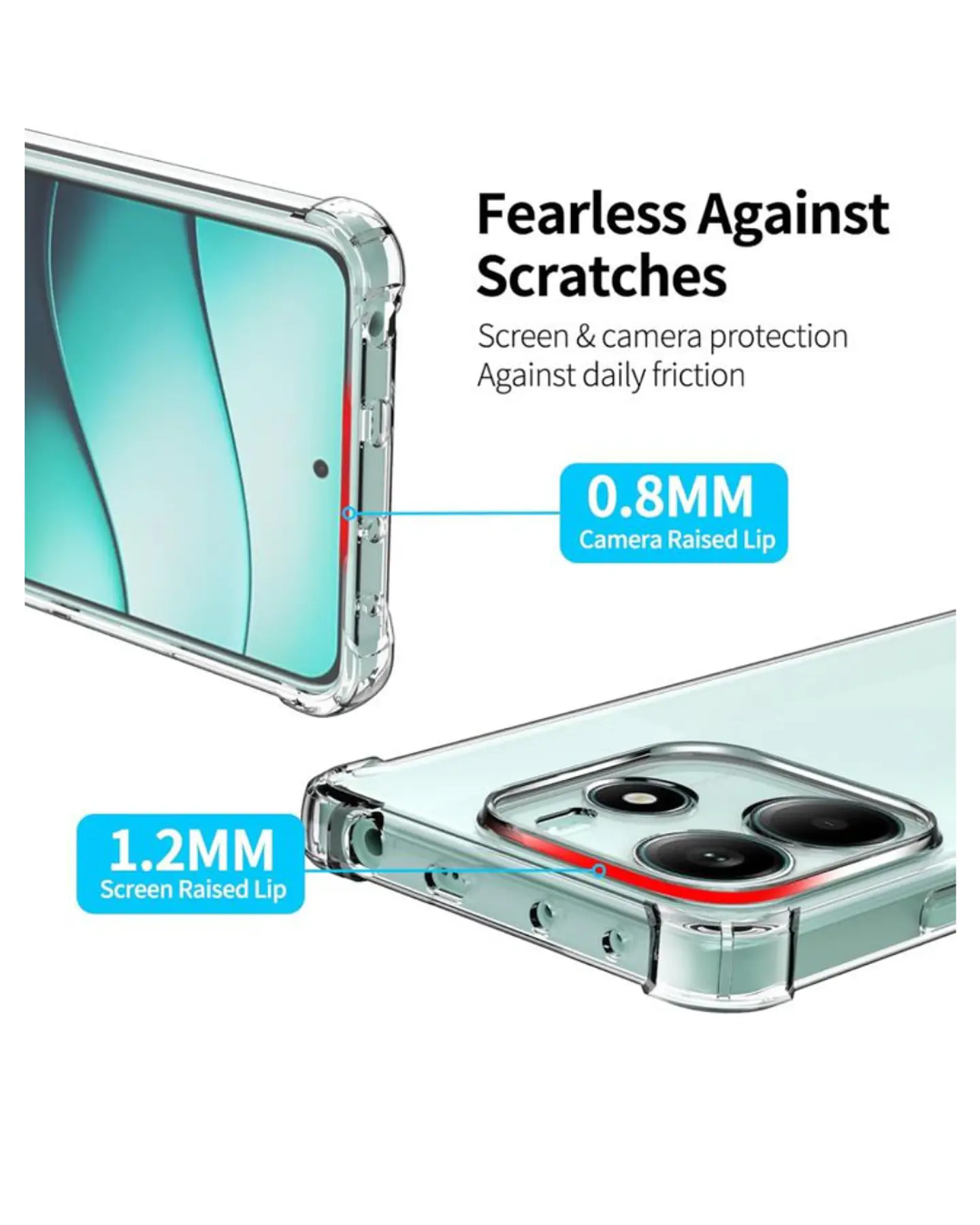Carcasa Transparente Para Redmi Note 14 4G  4