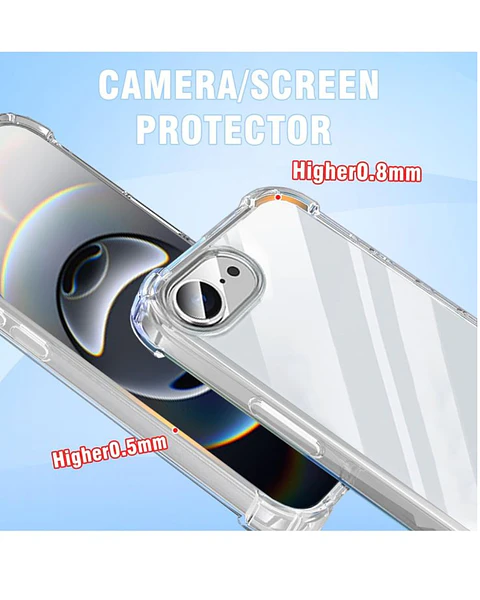 Carcasa Transparente para iPhone 16e