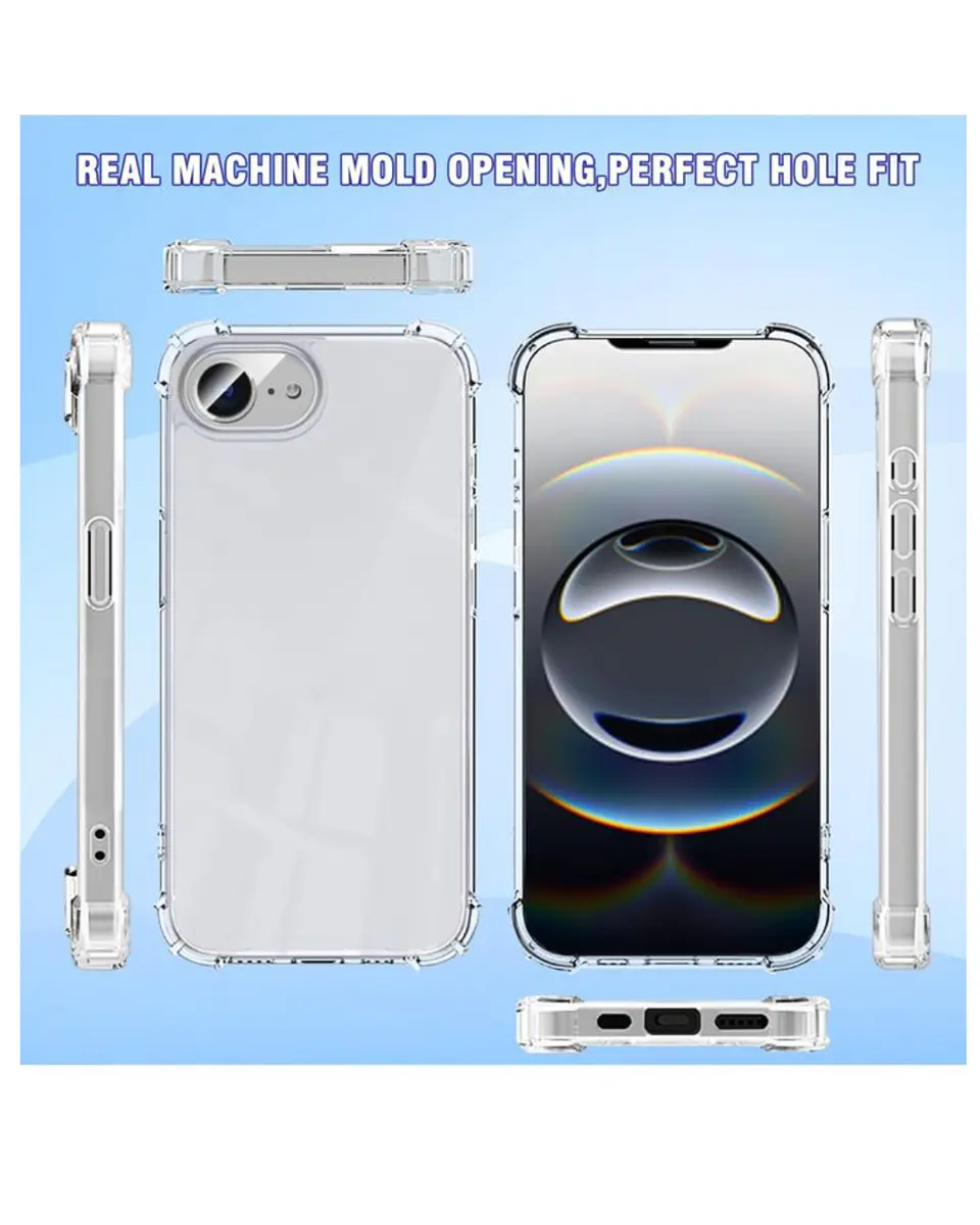 Carcasa Transparente para iPhone 16e 5