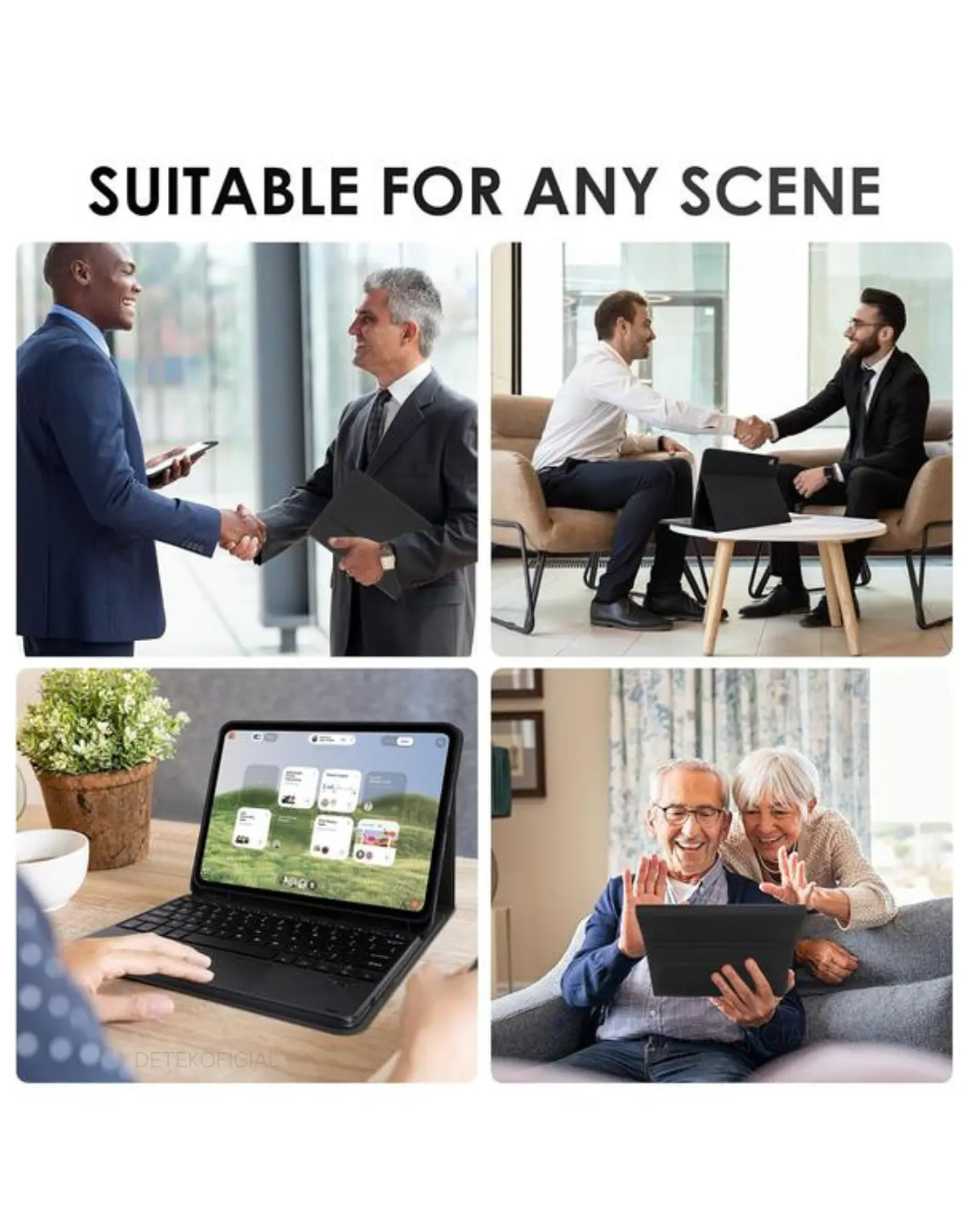 Funda Con Teclado Español Touchpad Para iPad 11 A16 2025  8