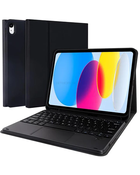 Funda Con Teclado Español Touchpad Para iPad 11 A16 2025 