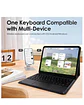 Funda Con Teclado Español Touchpad Para iPad 11 A16 2025  - Miniatura 4
