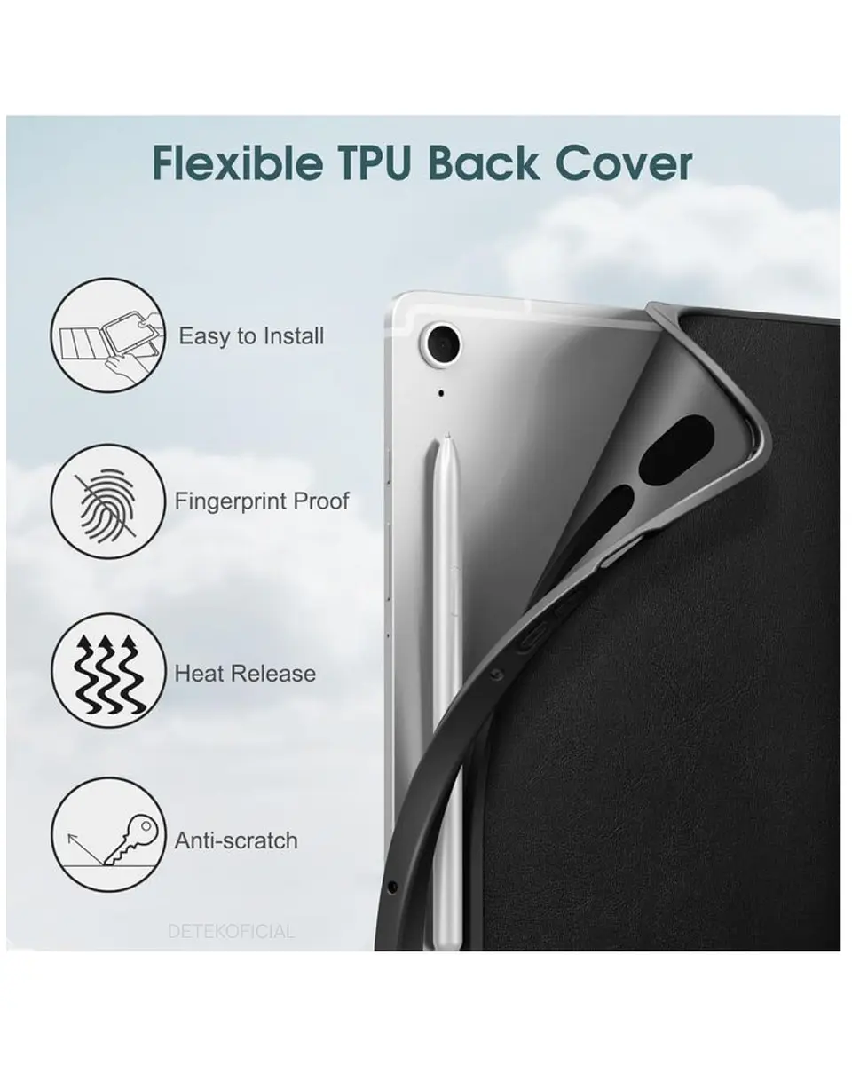  Funda Smart Cover Para Tablet Samsung S10 Fe 10.9