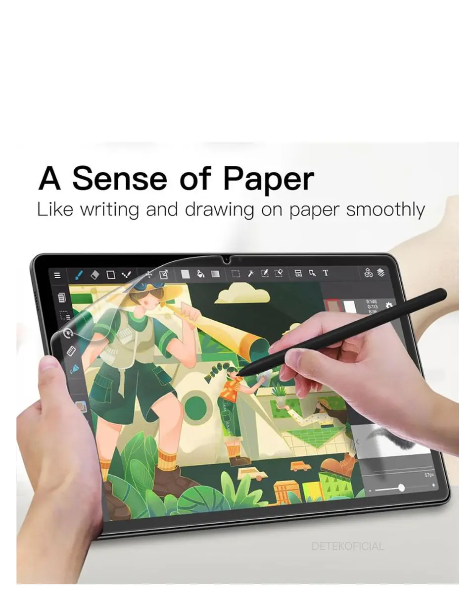 Lamina PaperLike Efecto Papel Para Samsung S10 Fe 10.9  3