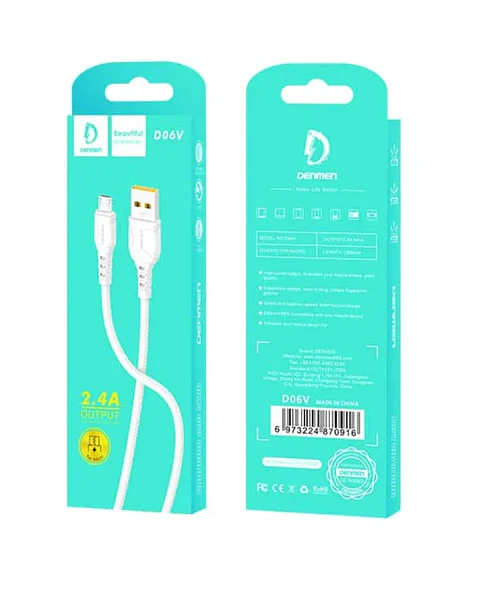 Cable de Carga Rápida (Micro USB) – 2.4A