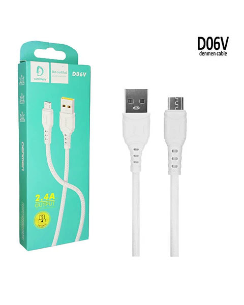 Cable de Carga Rápida (Micro USB) – 2.4A