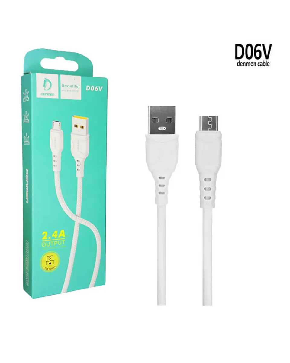 Cable de Carga Rápida (Micro USB) – 2.4A 2