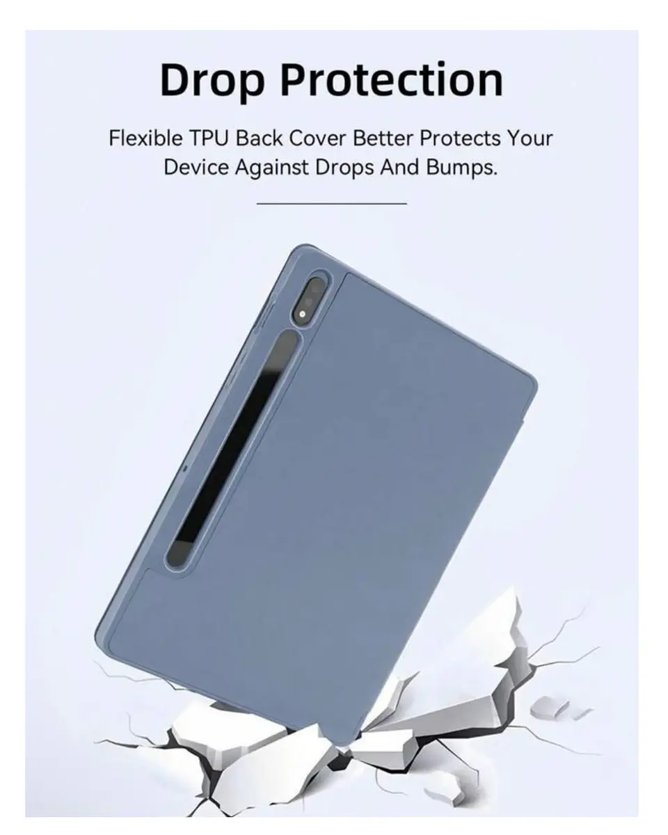 Funda Smart Cover Para Tablet Samsung S9+ Plus / S9 Fe+ Plus 12.4