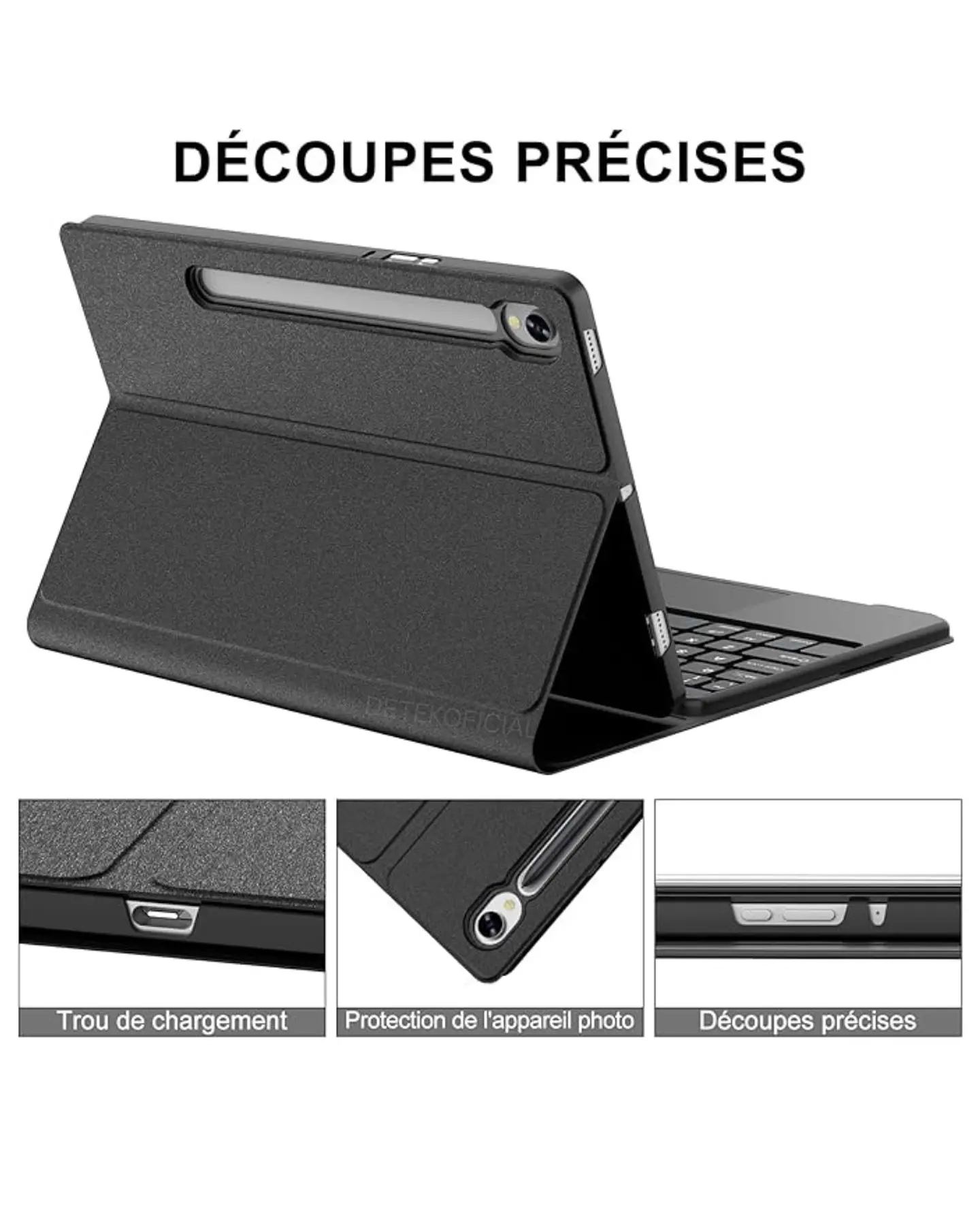 Funda Con Teclado Español Touchpad Para Samsung S10 Fe 10.9 4