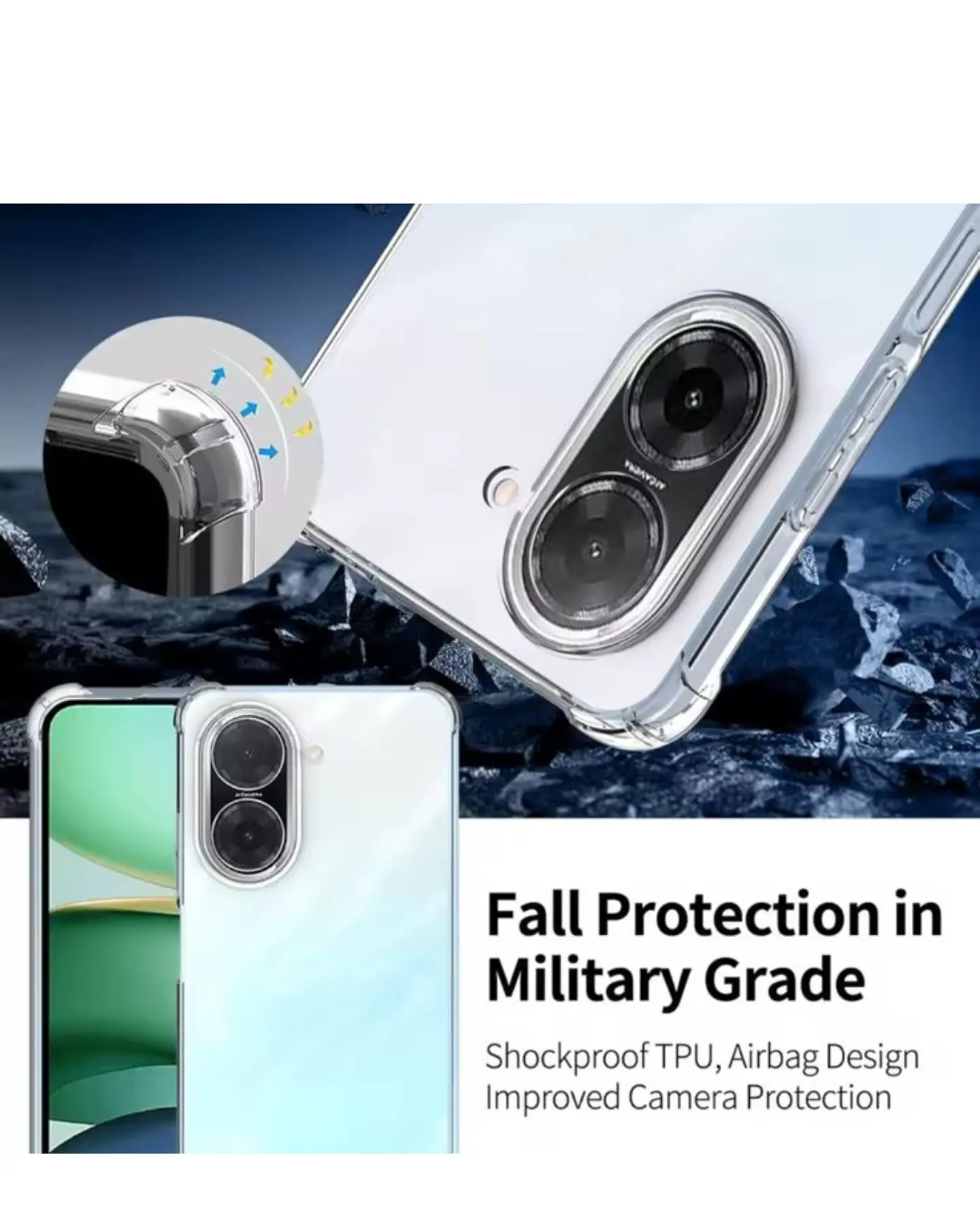 Carcasa Transparente Para Redmi A5 3