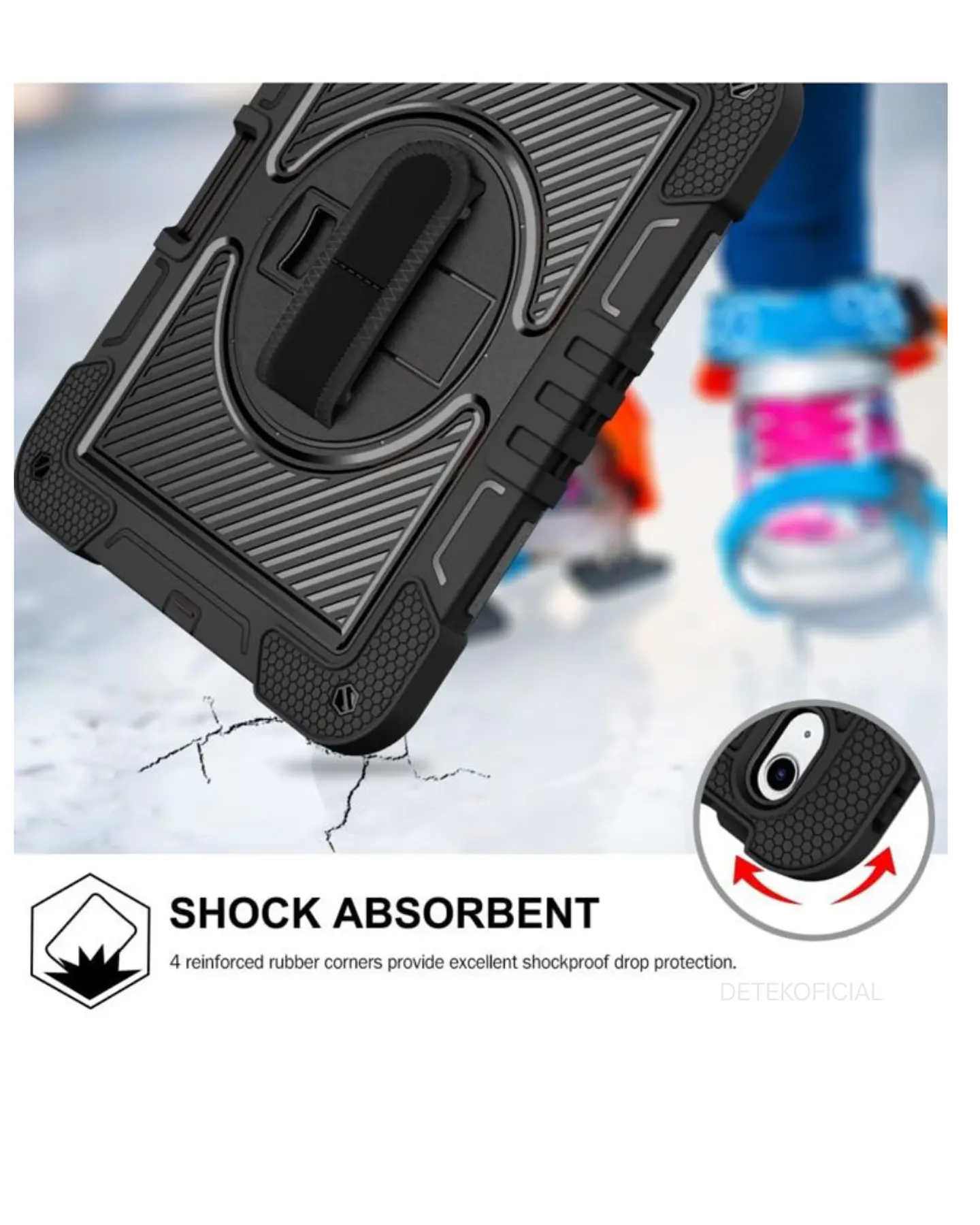 Funda Antigolpes Armadura Para iPad Air 11 M2 2024 3