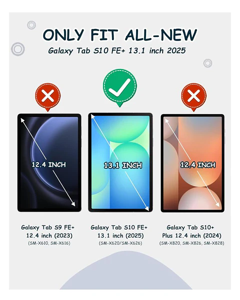 Lamina PaperLike Efecto Papel Para Samsung S10 FE+ Plus 13.1" 