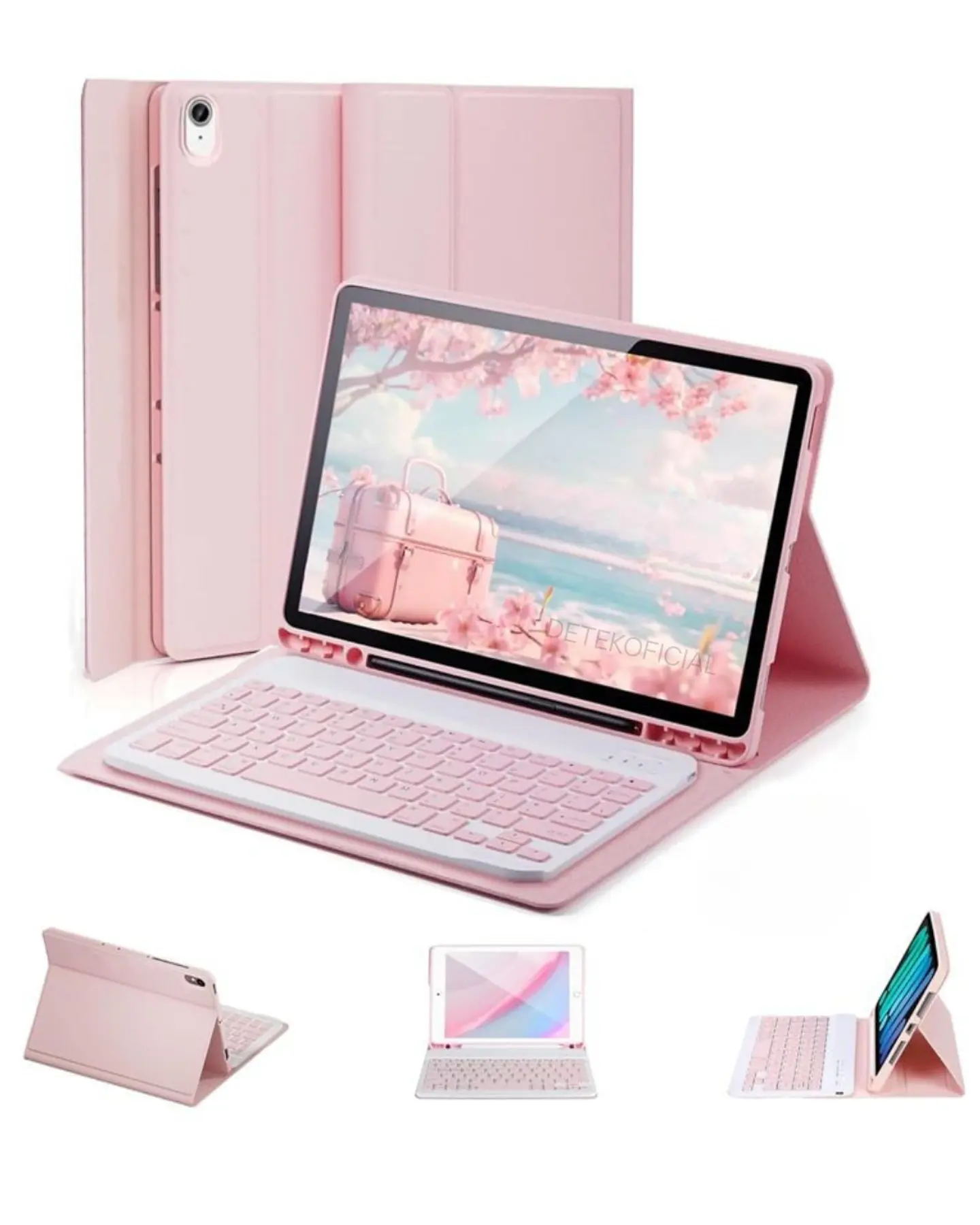  Funda Con Teclado Español Para iPad Mini 6 Gen (8.3)  10
