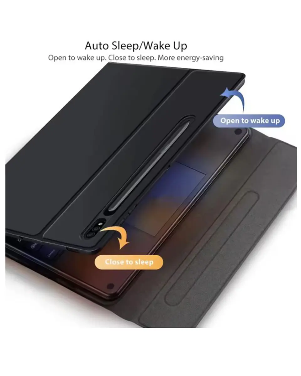 Funda Con Teclado Español Touchpad Para Samsung Galaxy S9 / S9 Fe 10.9