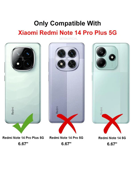 Carcasa Antigolpes Para Redmi Note 14 Pro+ Plus 5g