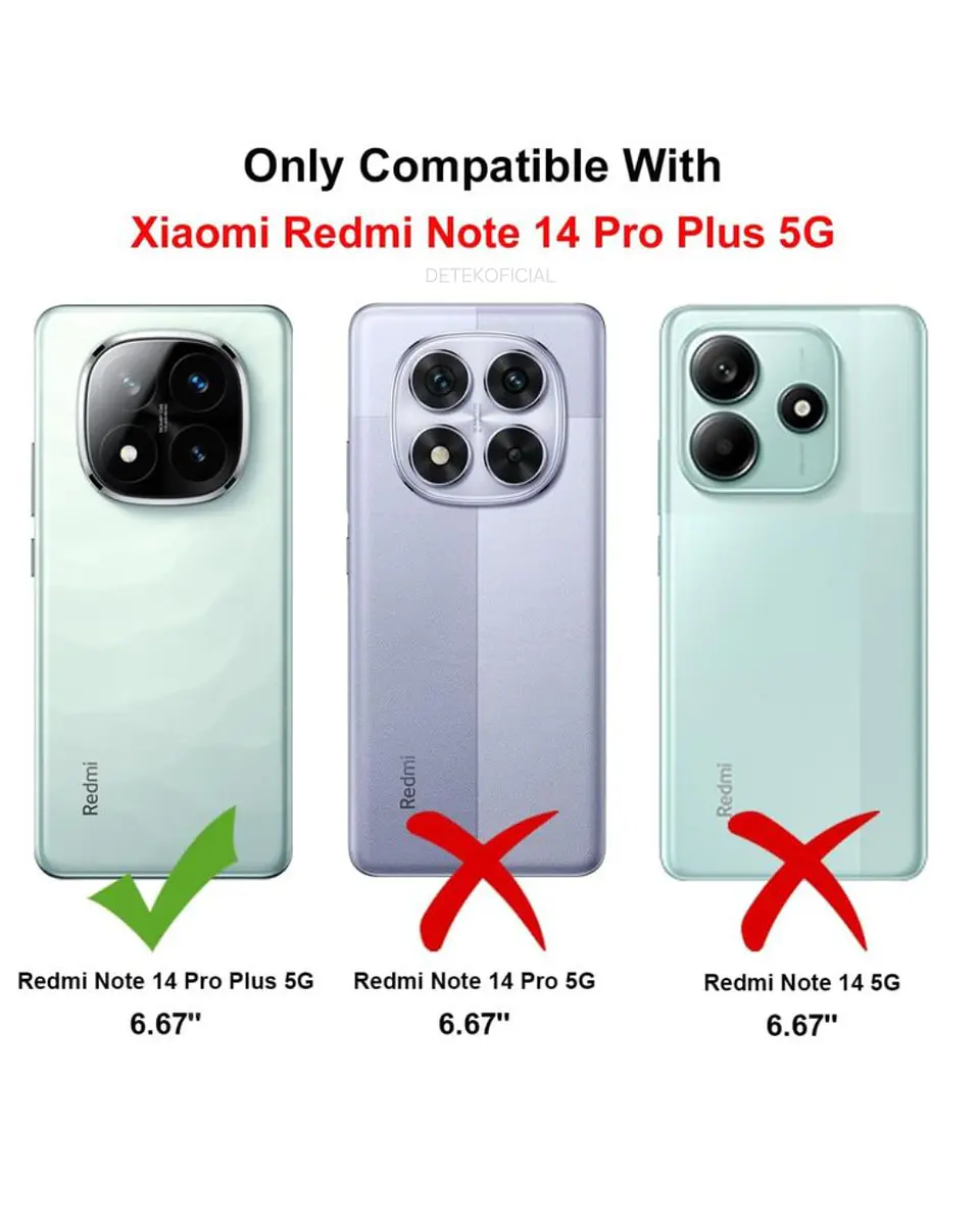Carcasa Antigolpes Para Redmi Note 14 Pro+ Plus 5g 2